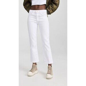 J Brand White Jean Straight Leg Jeans, Size 24